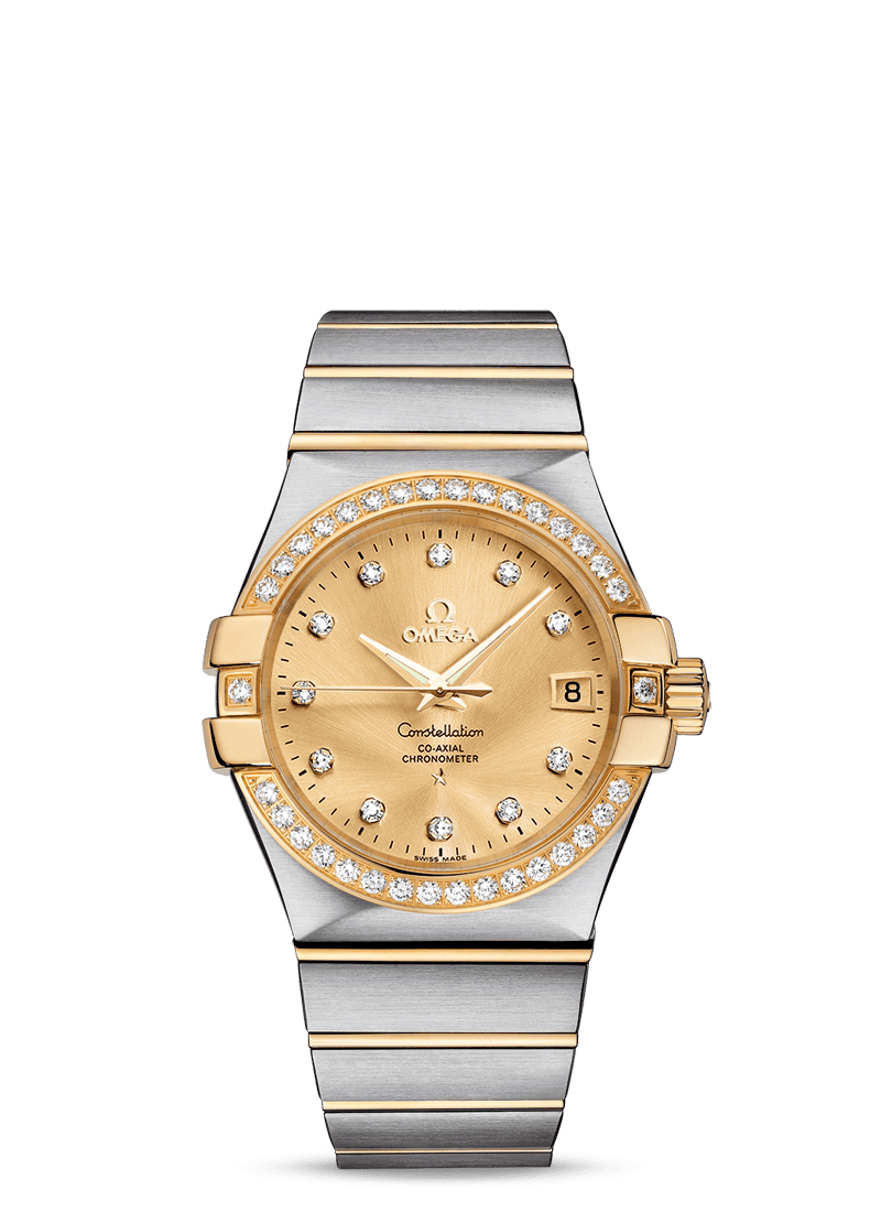 CONSTELLATION CO-AXIAL 35 MM
 
 Steel - yellow gold on Steel - yellow gold