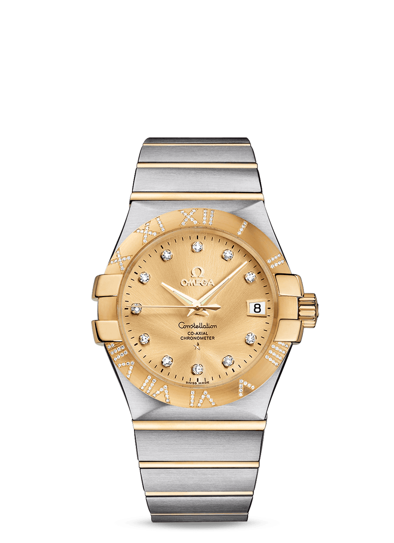 CONSTELLATION CO-AXIAL 35 MM
 
 Steel - yellow gold on Steel - yellow gold