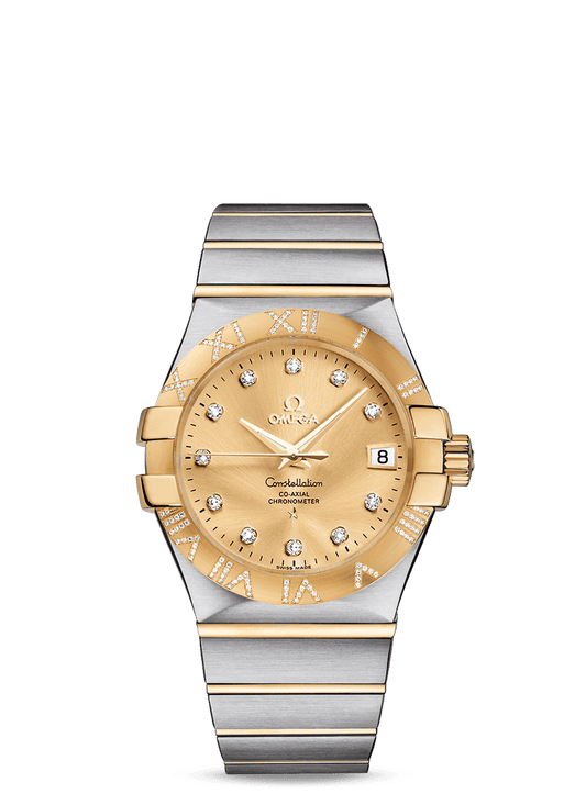 CONSTELLATION CO-AXIAL 35 MM
 
 Steel - yellow gold on Steel - yellow gold