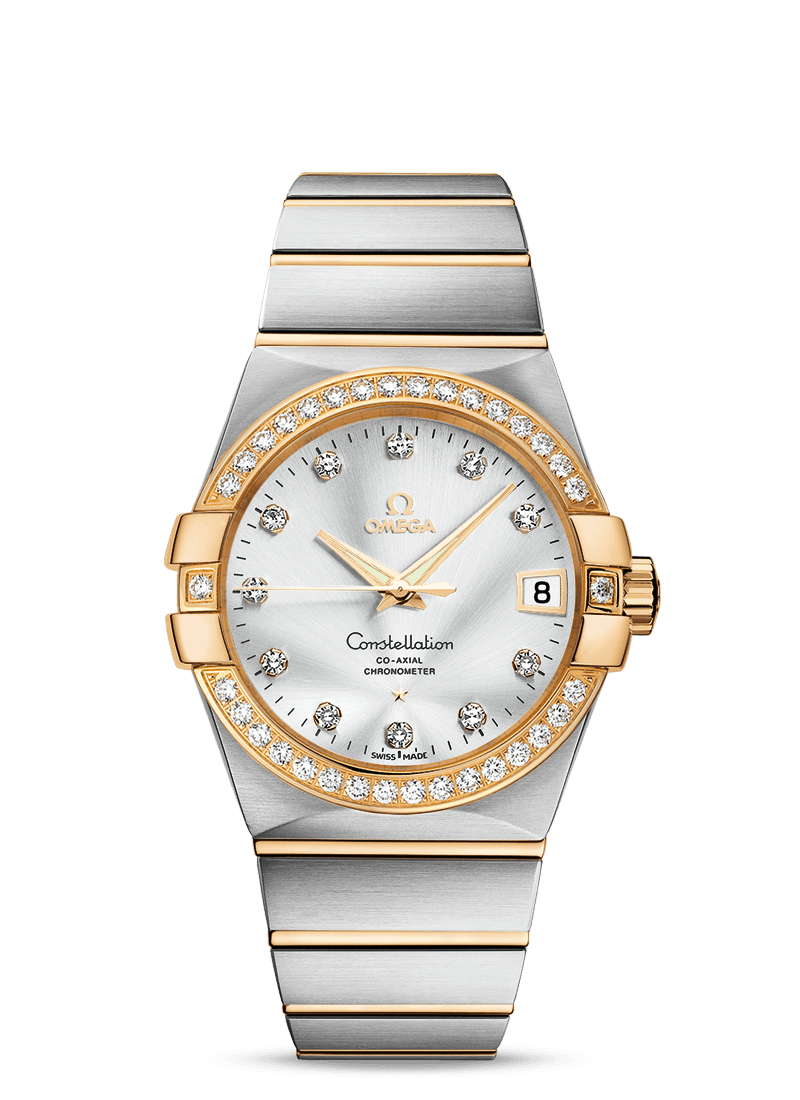 CONSTELLATION OMEGA CO-AXIAL 38 MM
 
 Steel - yellow gold on Steel - yellow gold