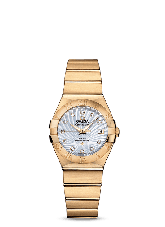 CONSTELLATION OMEGA CO-AXIAL 27 MM
 
 Yellow gold on yellow gold