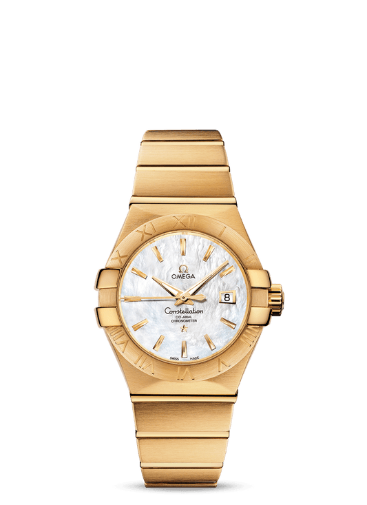 CONSTELLATION OMEGA CO-AXIAL 31 MM
 
 Yellow gold on yellow gold