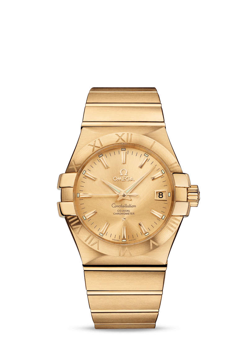 CONSTELLATION CO-AXIAL 35 MM
 
 Yellow gold on yellow gold