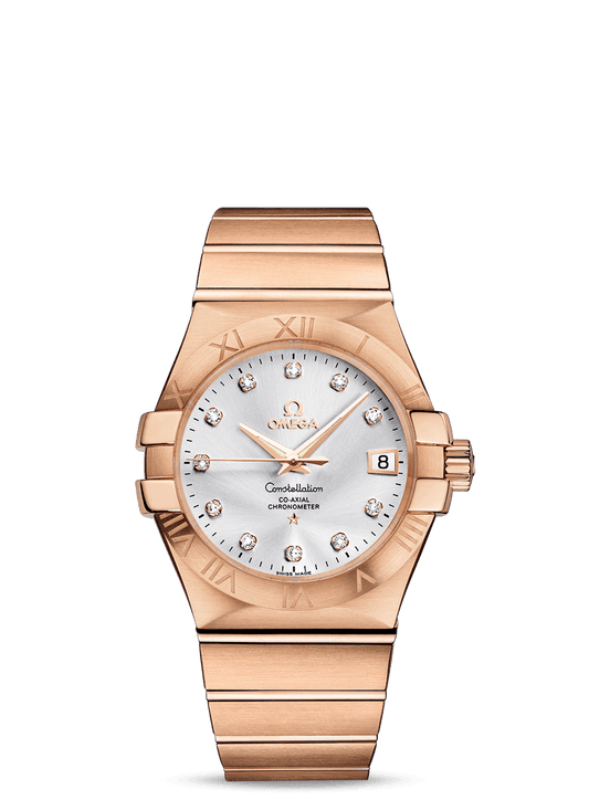 CONSTELLATION CO-AXIAL 35 MM
 
 Red gold on red gold
