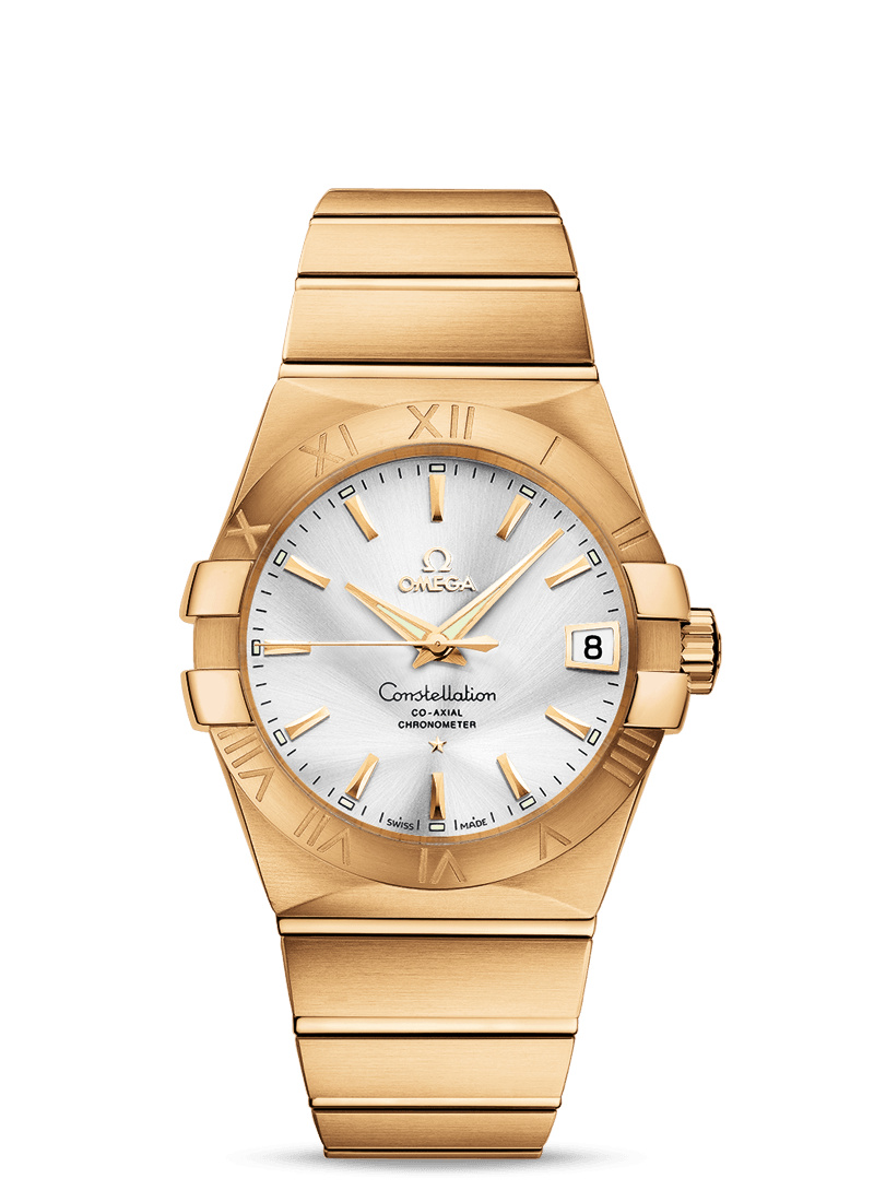 CONSTELLATION OMEGA CO-AXIAL 38 MM
 
 Yellow gold on yellow gold