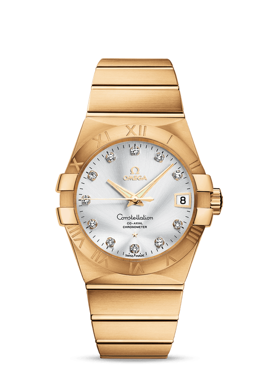 CONSTELLATION OMEGA CO-AXIAL 38 MM
 
 Yellow gold on yellow gold