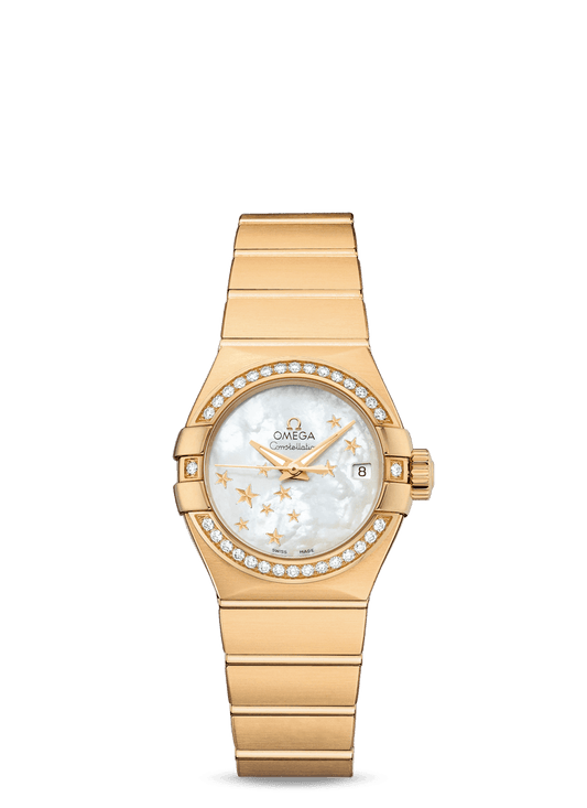 CONSTELLATION OMEGA CO-AXIAL 27 MM
 
 Yellow gold on yellow gold