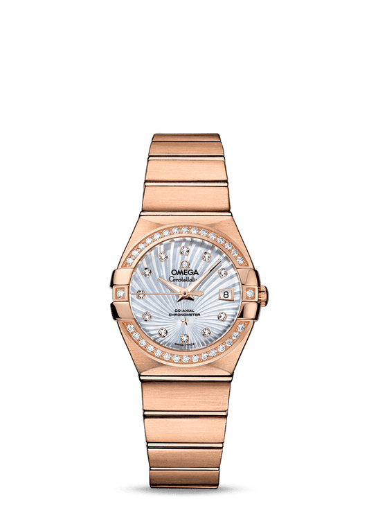 CONSTELLATION OMEGA CO-AXIAL 27 MM
 
 Red gold on red gold