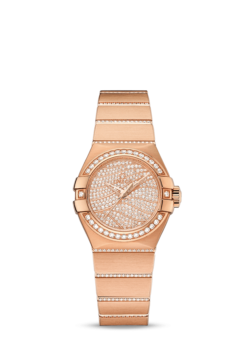 CONSTELLATION OMEGA CO-AXIAL 27 MM
 
 Red gold on red gold