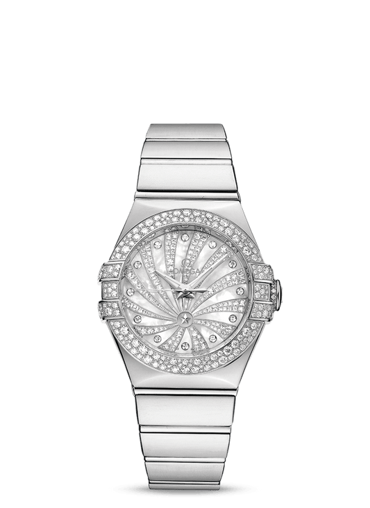 CONSTELLATION OMEGA CO-AXIAL 31 MM
 
 White gold on white gold