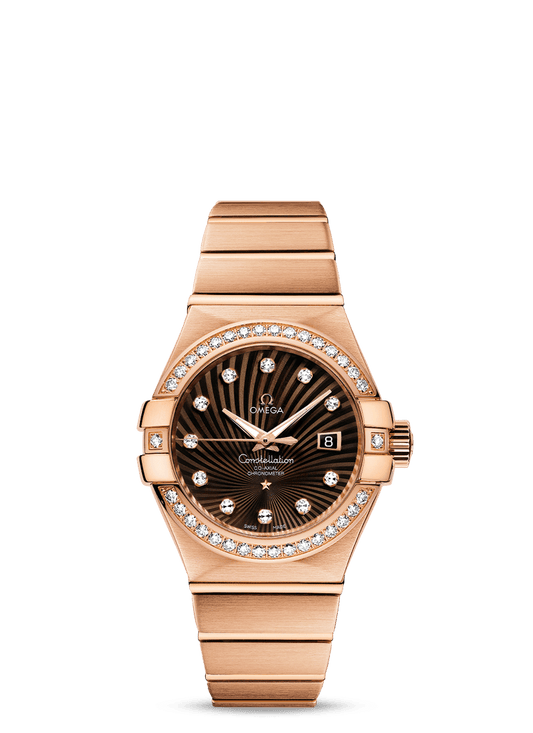 CONSTELLATION OMEGA CO-AXIAL 31 MM
 
 Red gold on red gold