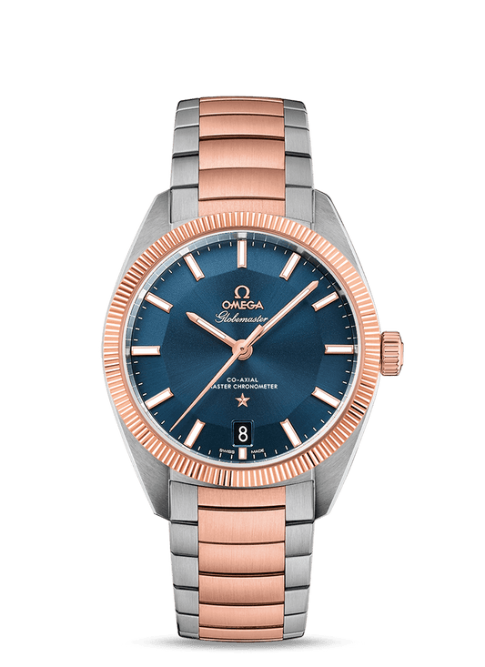 GLOBEMASTER OMEGA CO-AXIAL MASTER CHRONOMETER 39 MM
 
 Steel - Sedna Gold on Steel - Sedna Gold