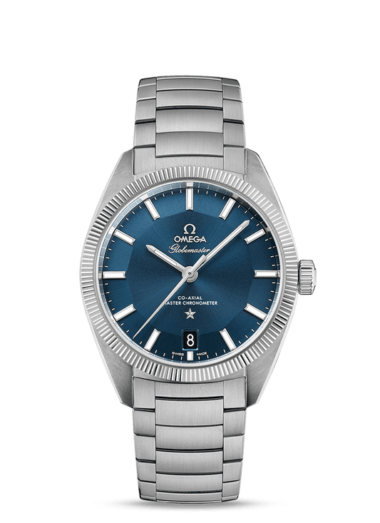 GLOBEMASTER OMEGA CO-AXIAL MASTER CHRONOMETER 39 MM
 
 Steel - Hard metal bezel on steel