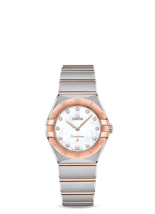 Steel ‑ Sedna™ Gold on Steel ‑ Sedna™ Gold
 Constellation Manhattan
 Quartz 28 mm