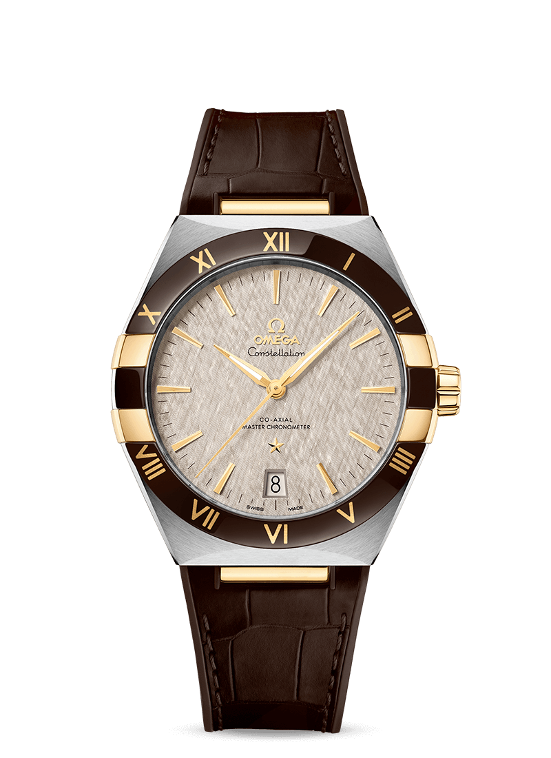 CONSTELLATION
CO‑AXIAL MASTER CHRONOMETER 41 MM
Steel ‑ yellow gold on leather strap