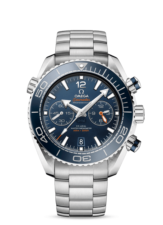 PLANET OCEAN 600 M OMEGA CO-AXIAL MASTER CHRONOMETER
 CHRONOGRAPH 45.5 MM
 
 Steel on steel