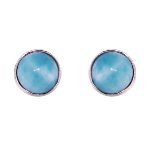 Beautiful Larimar Earring in Sterling Silver
