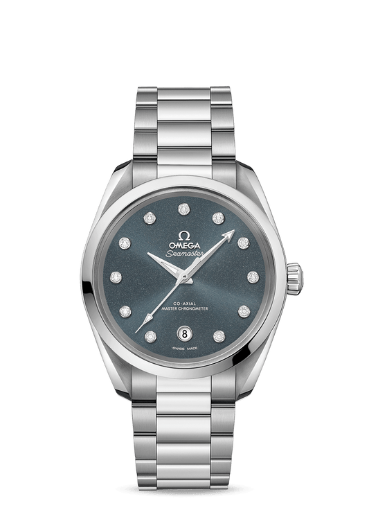 AQUA TERRA 150M
 OMEGA CO-AXIAL MASTER CHRONOMETER LADIES' 38 MM