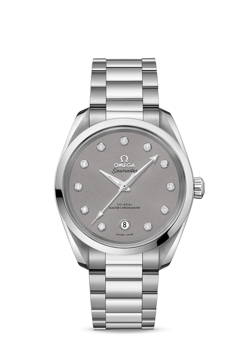 AQUA TERRA 150M
 OMEGA CO-AXIAL MASTER CHRONOMETER LADIES' 38 MM