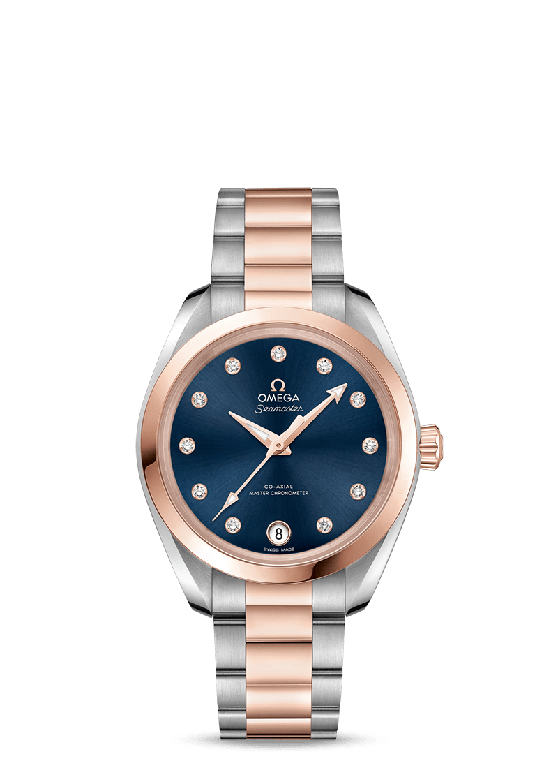 AQUA TERRA 150M
 OMEGA CO-AXIAL MASTER CHRONOMETER 34 MM