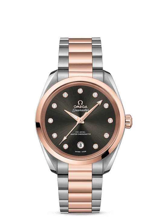 AQUA TERRA 150M
 OMEGA CO-AXIAL MASTER CHRONOMETER LADIES' 38 MM