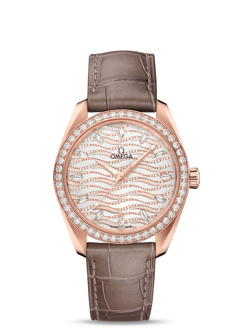 AQUA TERRA 150M
 OMEGA CO-AXIAL MASTER CHRONOMETER LADIES' 38 MM