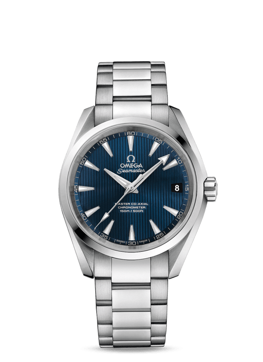 AQUA TERRA 150 M OMEGA MASTER CO-AXIAL 38.5 MM
 
 Steel on steel