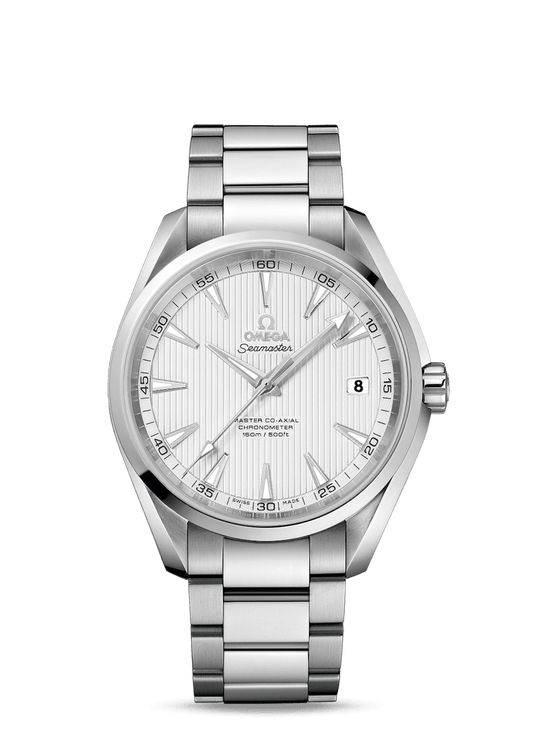 AQUA TERRA 150 M OMEGA MASTER CO-AXIAL 41.5 MM
 
 Steel on steel