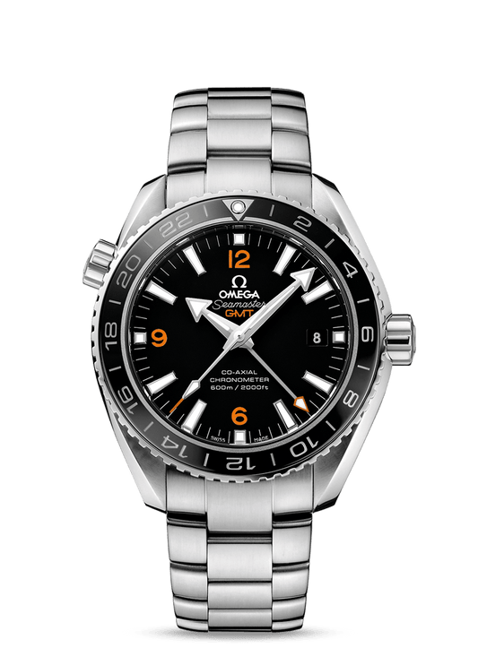 PLANET OCEAN 600 M OMEGA CO-AXIAL GMT 43.5 MM
 
 Steel on steel