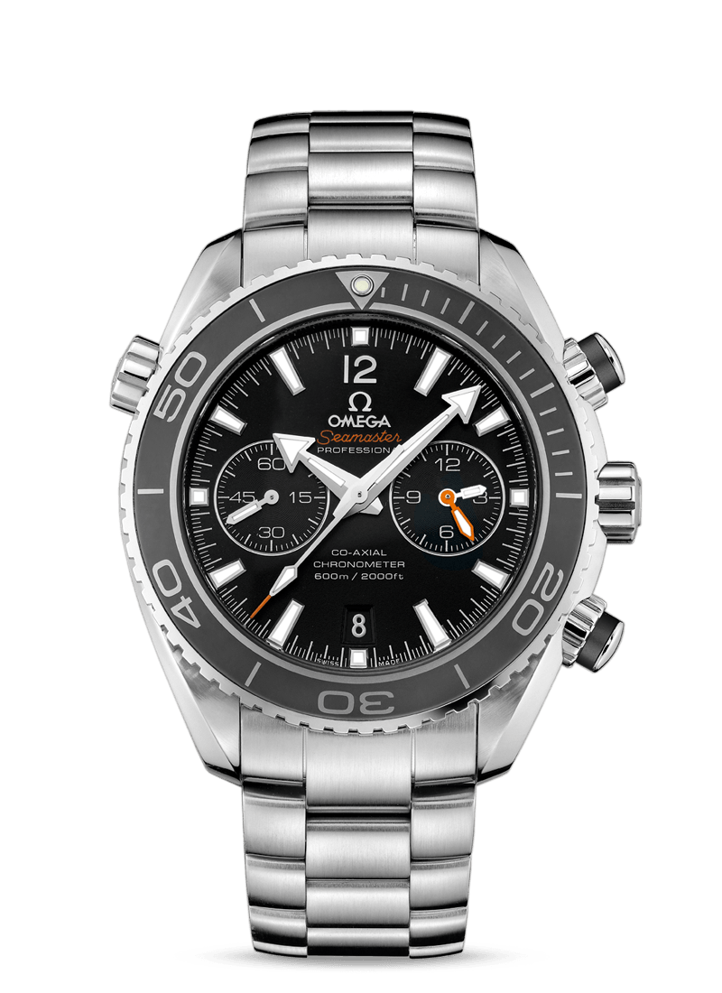 PLANET OCEAN 600 M OMEGA CO-AXIAL CHRONOGRAPH 45.5 MM
 
 Steel on steel