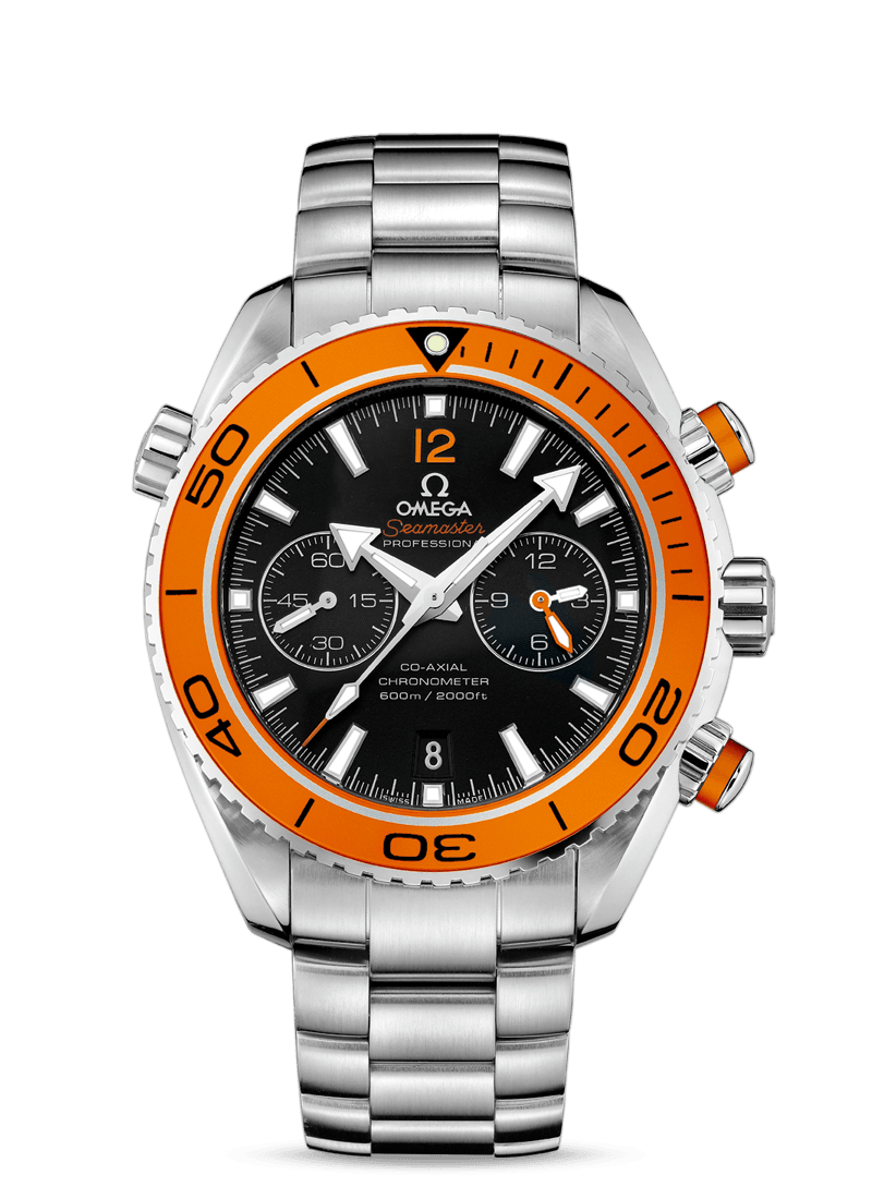 PLANET OCEAN 600 M OMEGA CO-AXIAL CHRONOGRAPH 45.5 MM
 
 Steel on steel