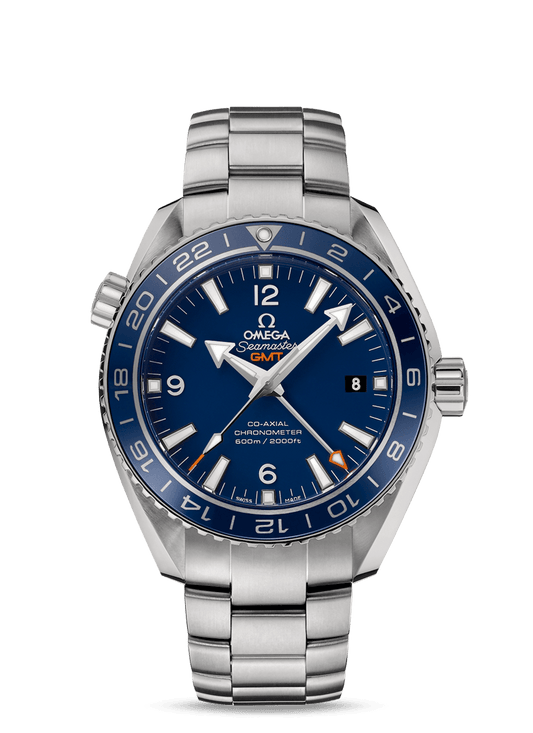 PLANET OCEAN 600 M OMEGA CO-AXIAL GMT 43.5 MM
 
 Titanium on titanium