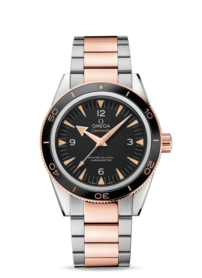 SEAMASTER 300 OMEGA MASTER CO-AXIAL 41 MM
 
 Steel - Sedna Gold on Steel - Sedna Gold