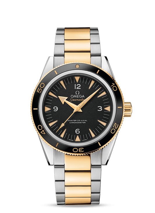 SEAMASTER 300 OMEGA MASTER CO-AXIAL 41 MM
 
 Steel - yellow gold on Steel - yellow gold