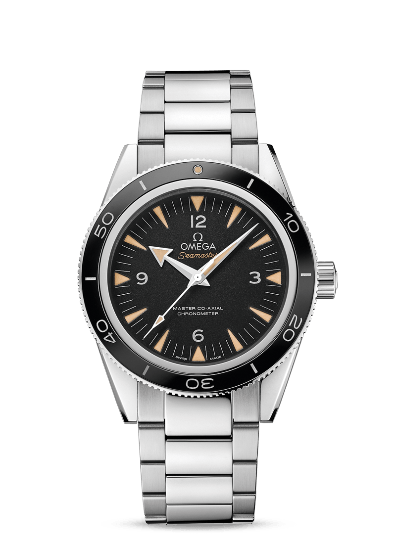 SEAMASTER 300 OMEGA MASTER CO-AXIAL 41 MM
 
 Steel on steel