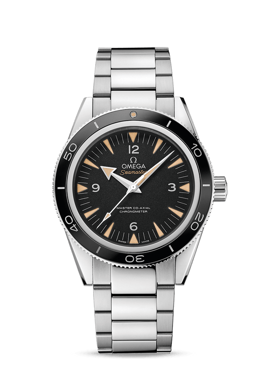 SEAMASTER 300 OMEGA MASTER CO-AXIAL 41 MM
 
 Steel on steel