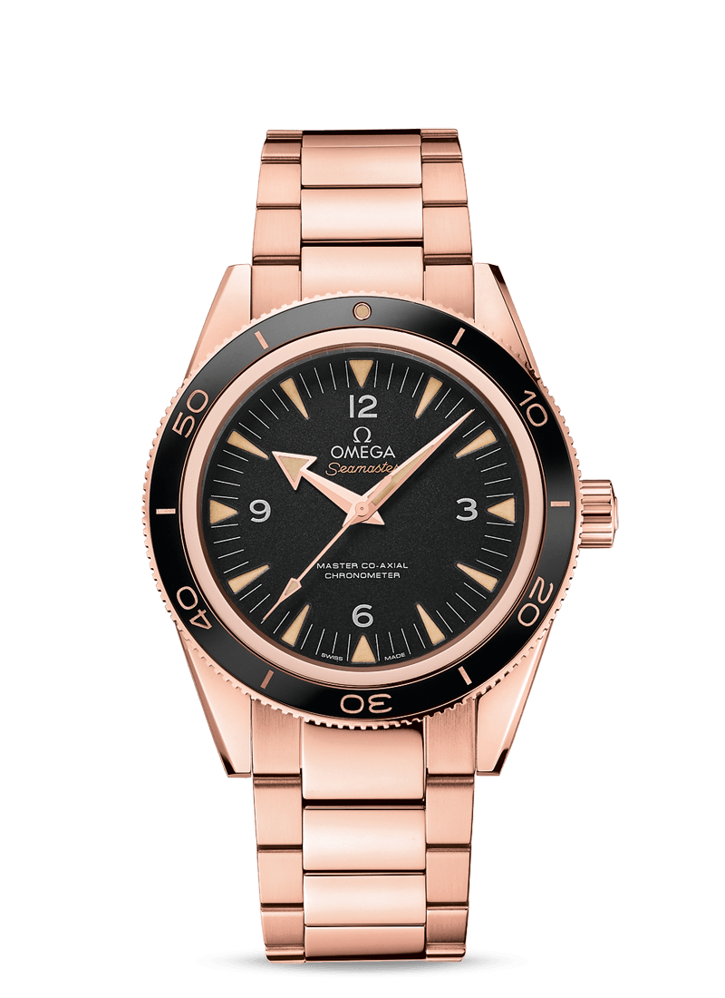 SEAMASTER 300 OMEGA MASTER CO-AXIAL 41 MM
 
 Sedna gold on Sedna gold