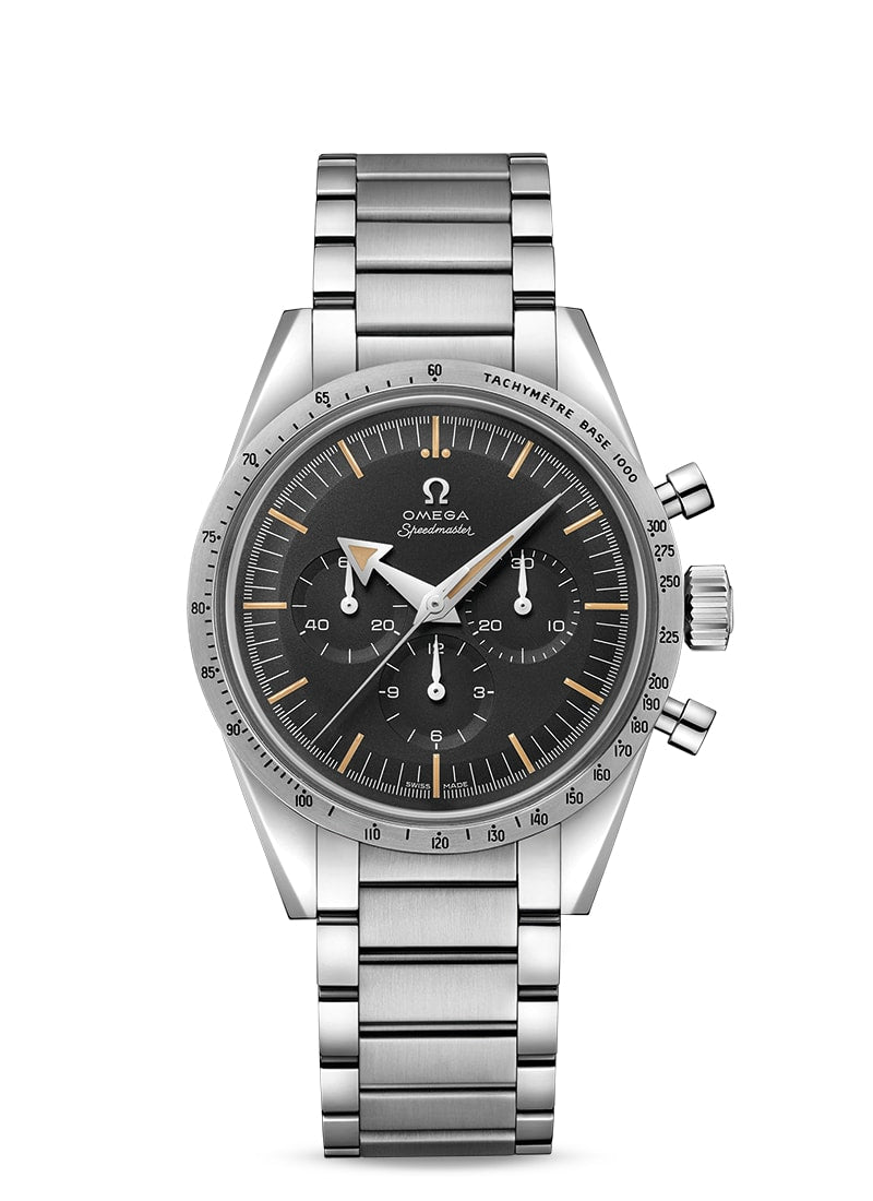 SPEEDMASTER '57 CHRONOGRAPH 38.6 MM
 The 1957 Trilogy
 
 Stainless Steel