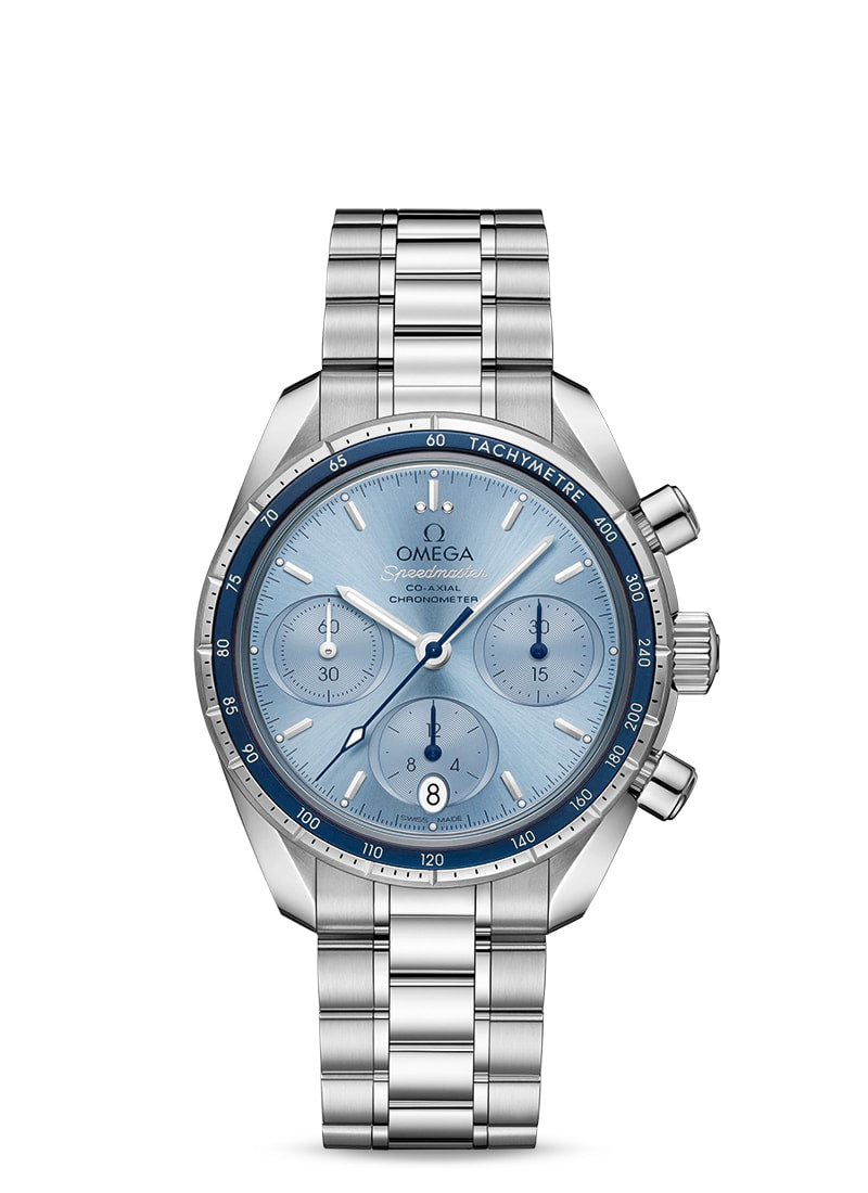 SPEEDMASTER 38 CO-AXIAL CHRONOGRAPH 38 MM
 Steel on steel