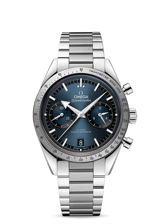 SPEEDMASTER '57
CO‑AXIAL MASTER CHRONOMETER CHRONOGRAPH 40.5 MM
Steel on steel