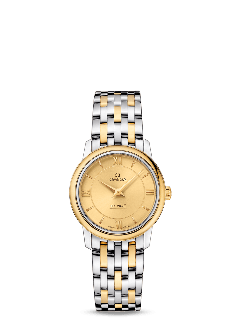 PRESTIGE QUARTZ 27.4 MM
 
 Steel - yellow gold on Steel - yellow gold