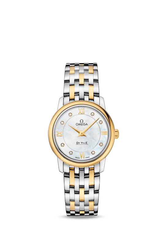 PRESTIGE QUARTZ 27.4 MM
 
 Steel - yellow gold on Steel - yellow gold