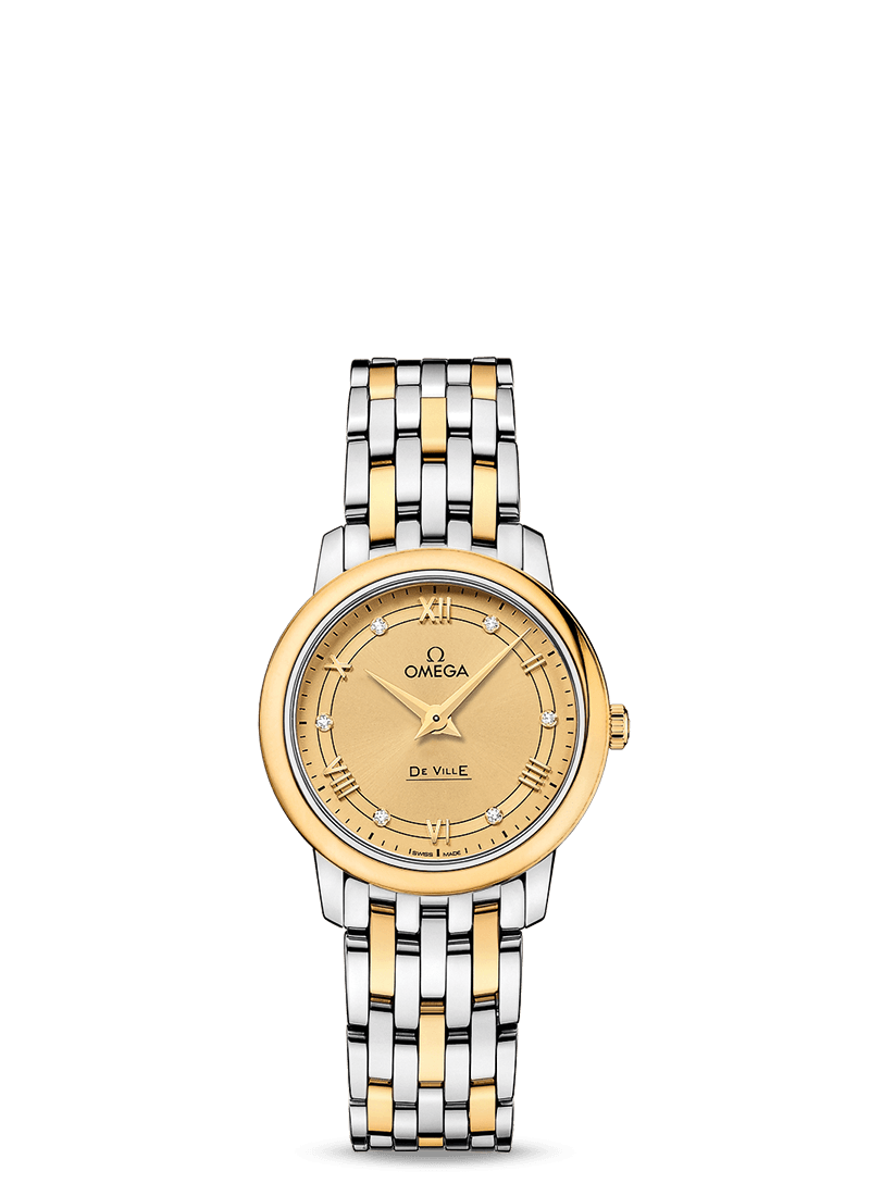 PRESTIGE QUARTZ 27.4 MM
 
 Steel - yellow gold on Steel - yellow gold