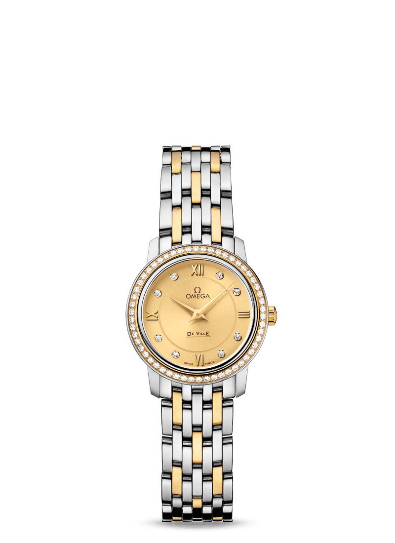 PRESTIGE QUARTZ 24.4 MM
 
 Steel - yellow gold on Steel - yellow gold