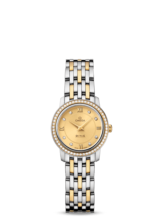 PRESTIGE QUARTZ 24.4 MM
 
 Steel - yellow gold on Steel - yellow gold