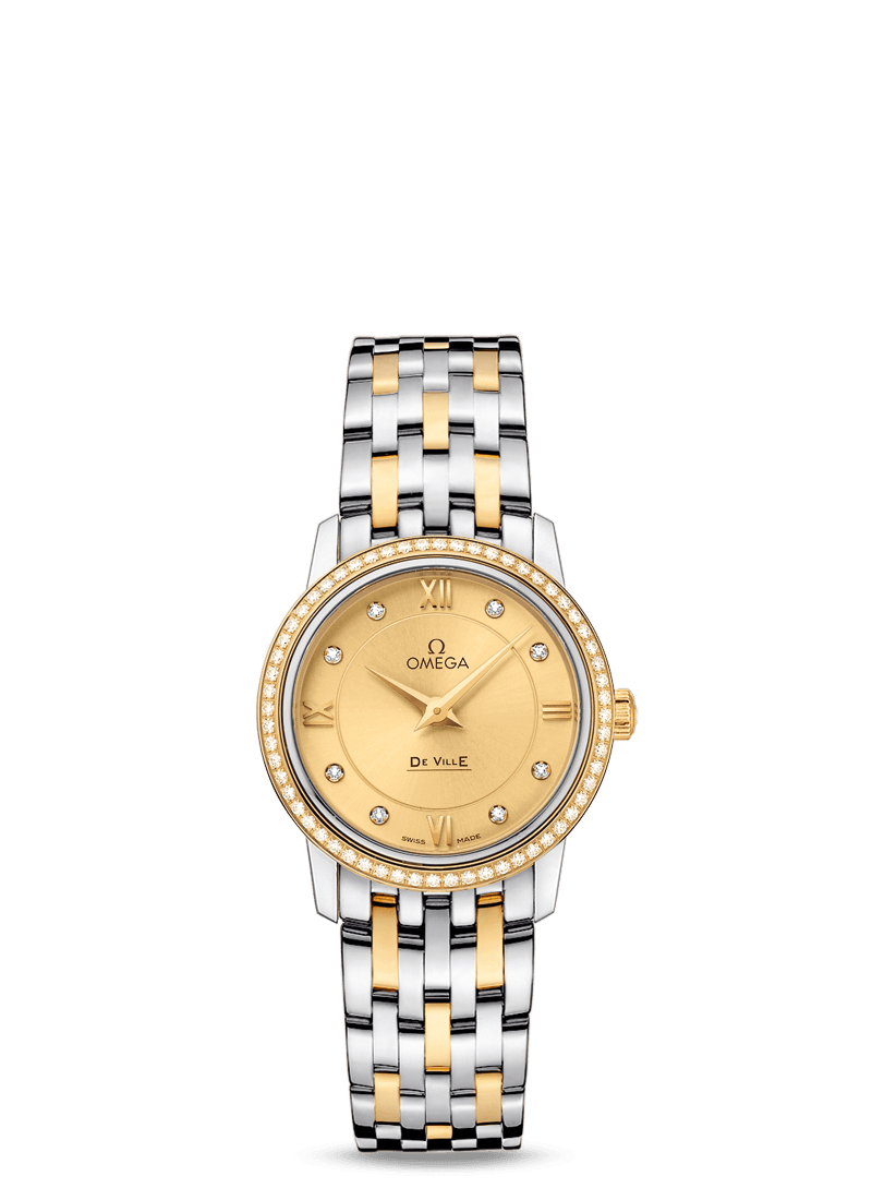 PRESTIGE QUARTZ 27.4 MM
 
 Steel - yellow gold on Steel - yellow gold