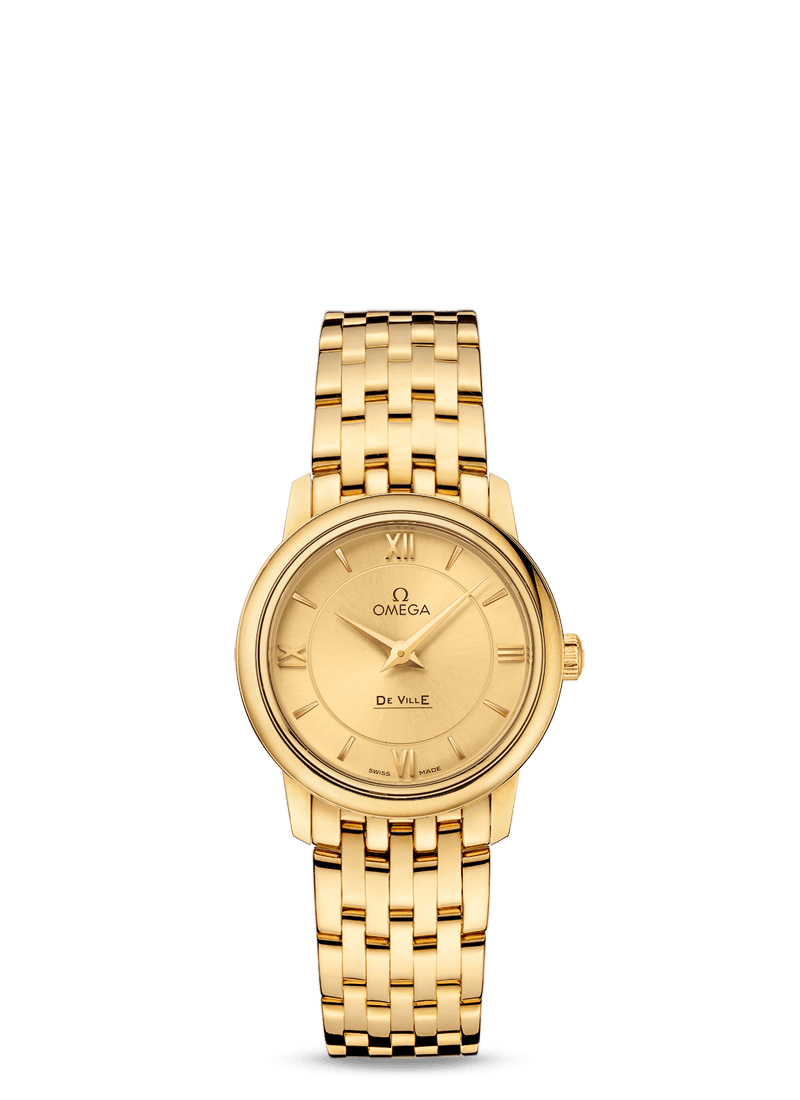 PRESTIGE QUARTZ 27.4 MM
 
 Yellow gold on yellow gold