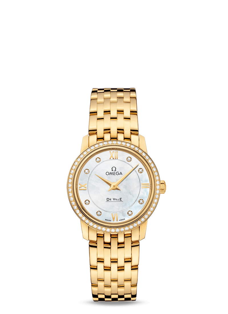 PRESTIGE QUARTZ 27.4 MM
 
 Yellow gold on yellow gold