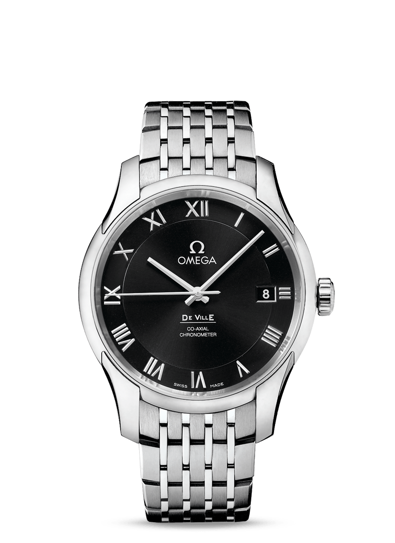 DE VILLE OMEGA CO-AXIAL 41 MM
 
 Steel on steel