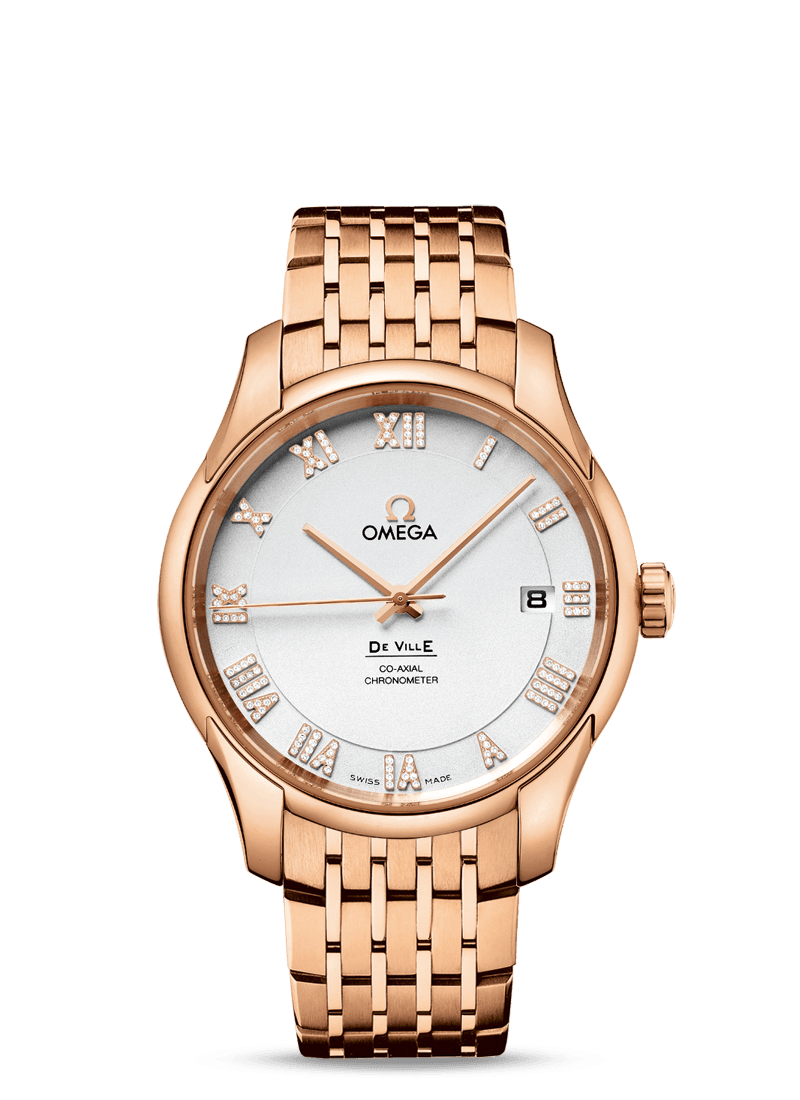 DE VILLE OMEGA CO-AXIAL 41 MM
 
 Red gold on red gold